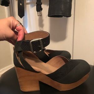 Free People Chunky Heels